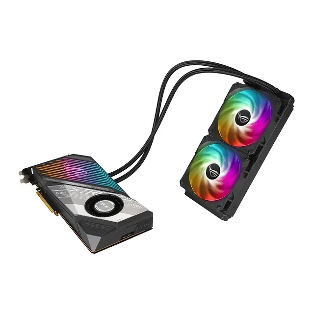 ASUS ROG Strix Radeon RX 6900 XT 16 GB, vista 5