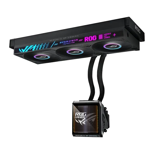 ASUS ROG Strix SLC IV 360 ARGB LCD, vista 4