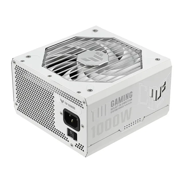 ASUS TUF Gaming 1000 W Gold White Edition, vista 2