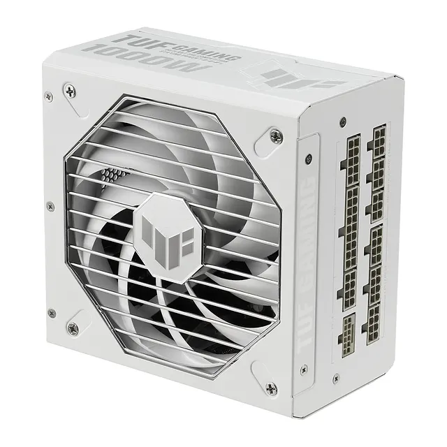 ASUS TUF Gaming 1000 W Gold White Edition, vista 3
