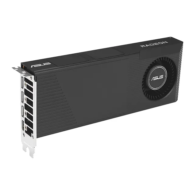 ASUS Turbo Radeon AI PRO R9700 32 GB, vista 2