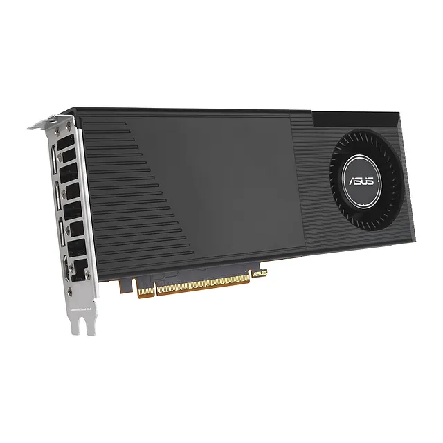 ASUS Turbo Radeon AI PRO R9700 32 GB, vista 3