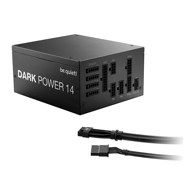 be quiet! Dark Power 14 850 W 80 PLUS Titanium, vista 2