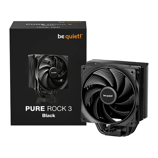 be quiet! Pure Rock 3 Black, vista 5