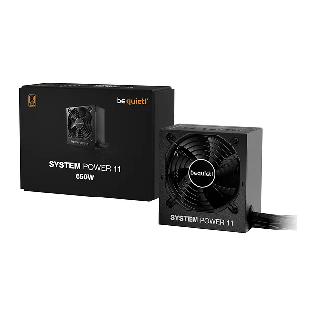 be quiet! System Power 11 650 W 80 PLUS Bronze, vista 3
