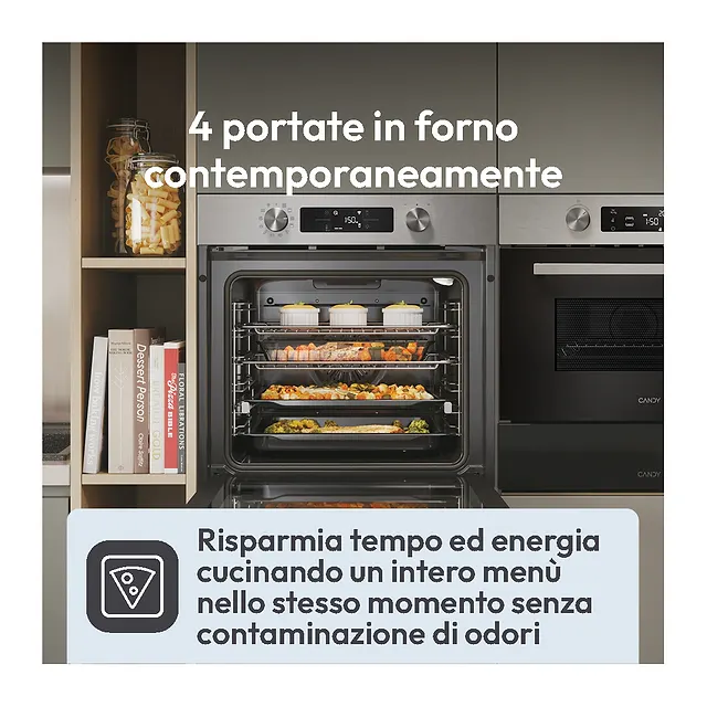 Candy Forno da incasso Moderna 78 L CA6 N3B1HTX, vista 3