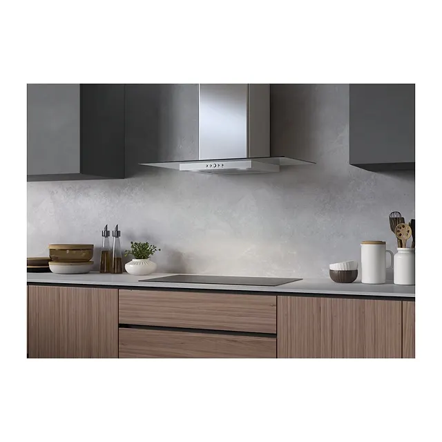 Faber Cappa a parete 90 cm TGL X A90 2LS, vista 2