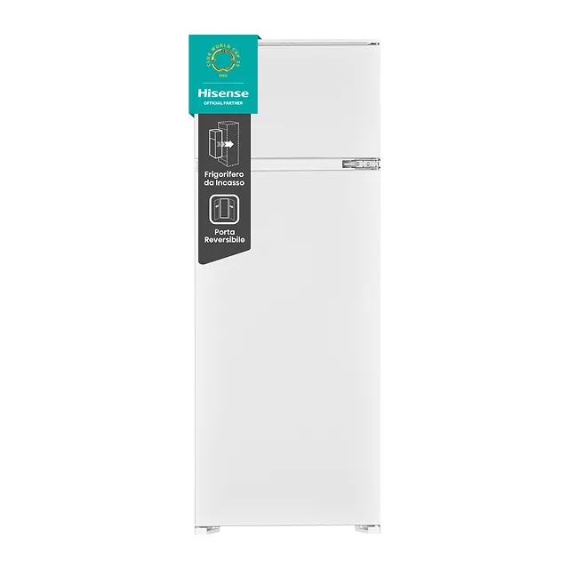 Hisense Frigorifero combinato da incasso 145 cm RI1P205NEWE, vista 2