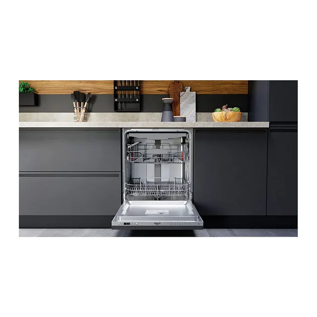 Hotpoint Lavastoviglie da incasso 60 cm 14 coperti HA4IFC14BS, vista 2