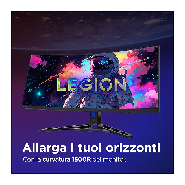 Lenovo Monitor Legion 34" 67C7GACBIT, vista 2