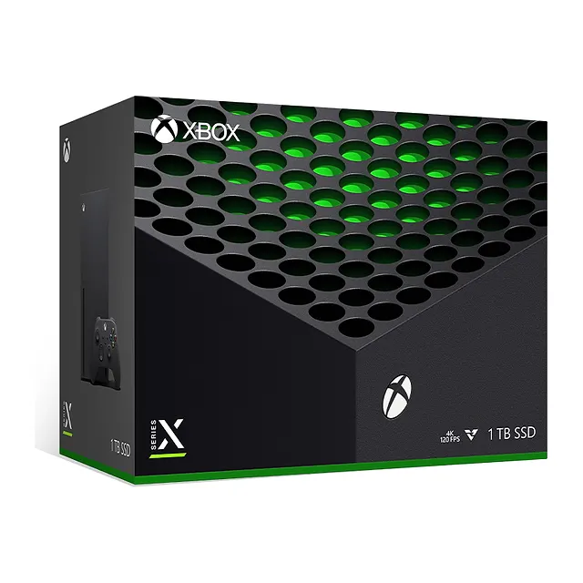 Microsoft Xbox Series X Carbon Black, vista 4