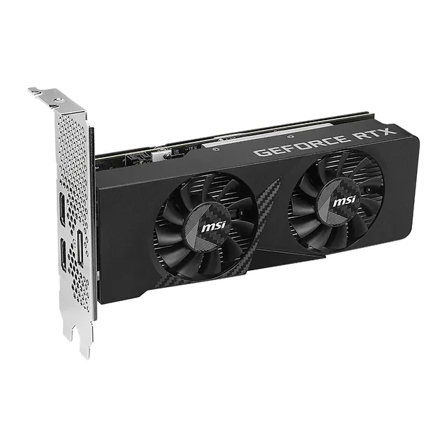MSI GeForce RTX 3050 LP E OC 6 GB, vista 3