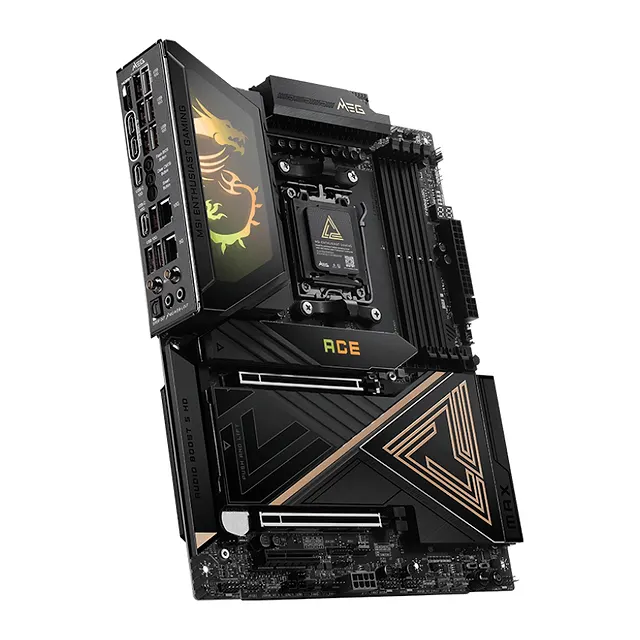 MSI MEG X870E Ace Max, vista 4