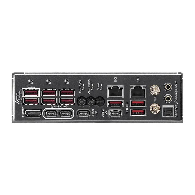 MSI MEG X870E Ace Max, vista 5