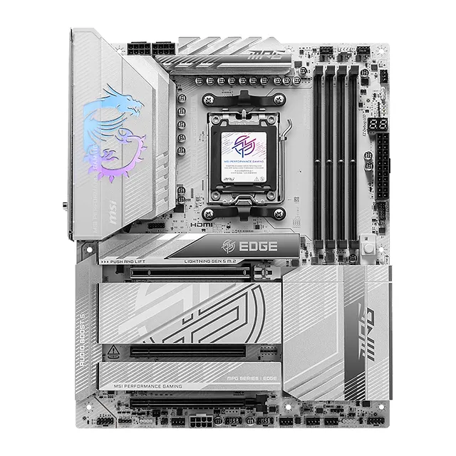 MSI MPG X870E Edge TI WiFi, vista 2