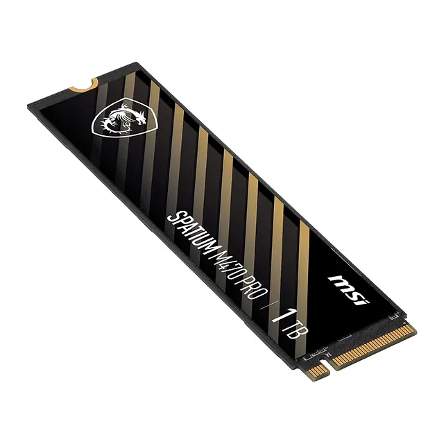 MSI SPATIUM M470 PRO PCIe 4.0 NVMe M.2 1 TB, vista 4