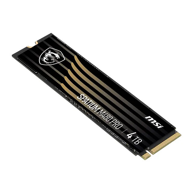 MSI SPATIUM M480 PRO PCIe 4.0 NVMe M.2 4 TB, vista 5