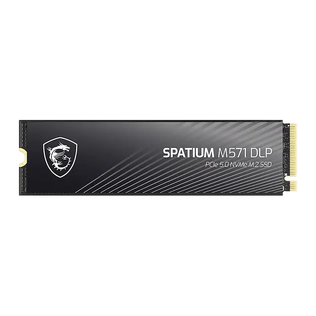 MSI SPATIUM M571 DLP PCIe 5.0 NVMe M.2 2 TB, vista 3