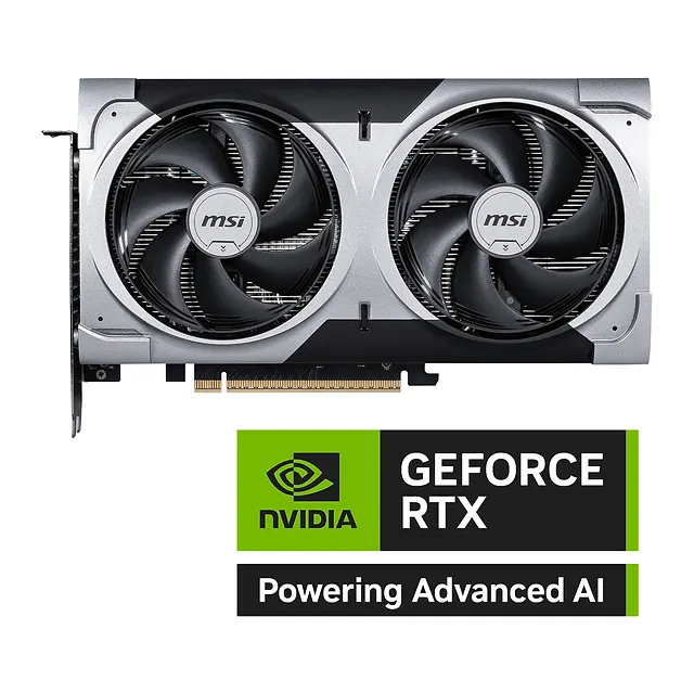 MSI Ventus GeForce RTX 5060 Ti OC 16 GB, vista 2