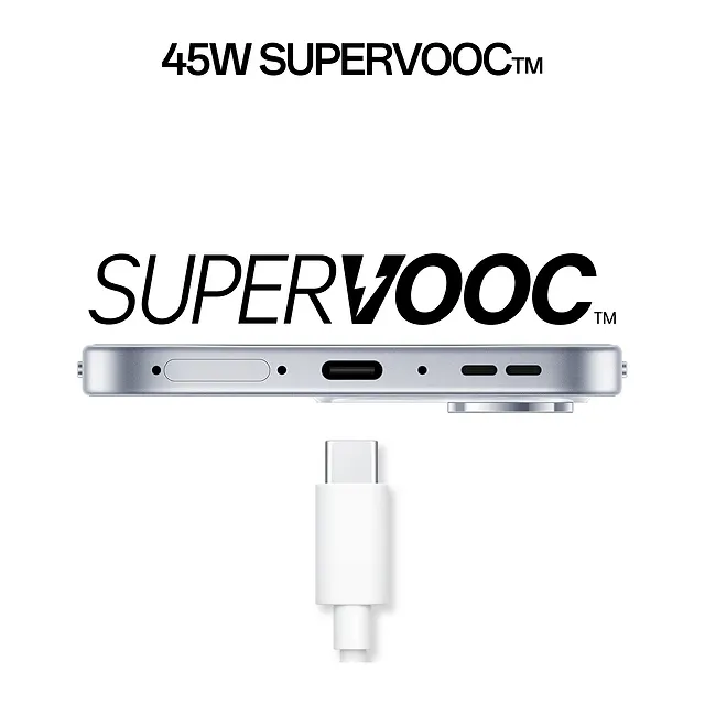 OPPO Reno16 F Pop White, vista 5