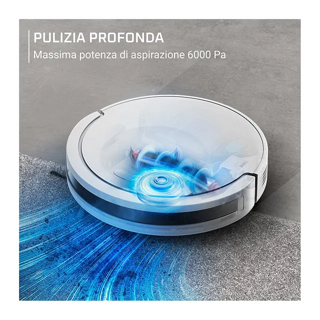 Rowenta Robot aspirapolvere e lavapavimenti X-Plorer RR8797WH, vista 2