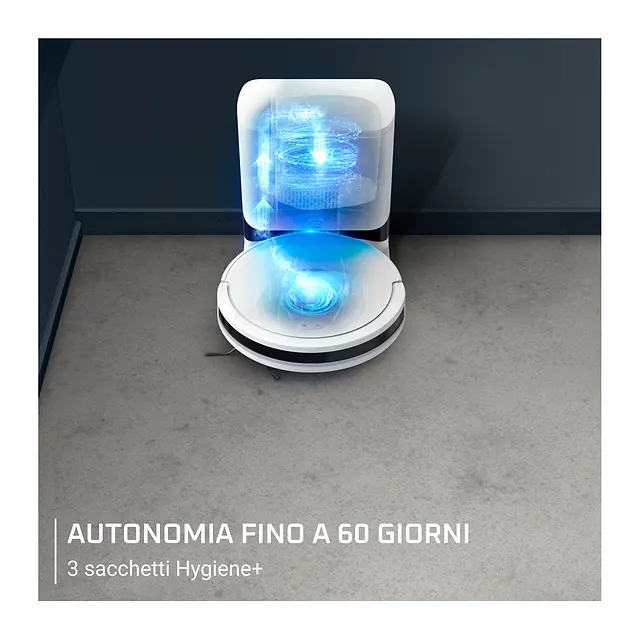 Rowenta Robot aspirapolvere e lavapavimenti X-Plorer RR8797WH, vista 5