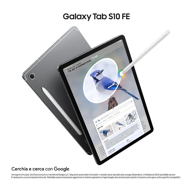 Samsung Galaxy Tab S10 FE, vista 2