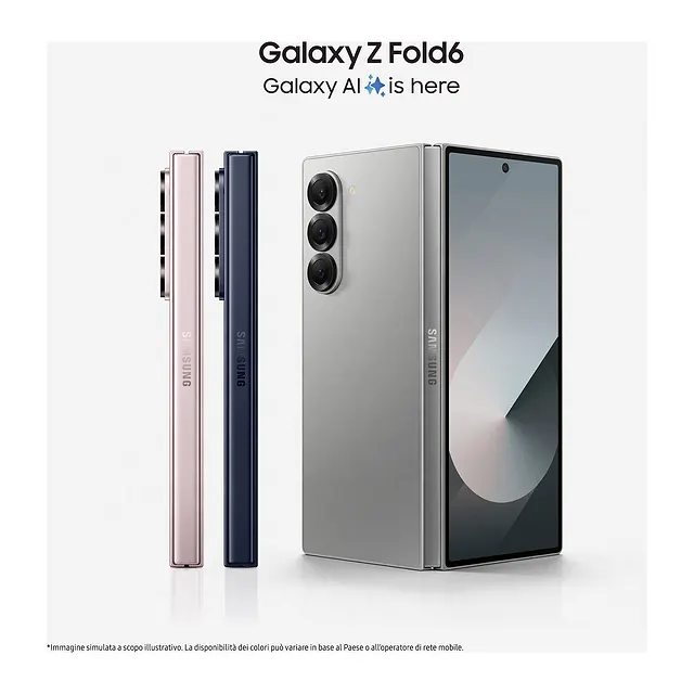 Samsung Galaxy Z Fold6, vista 3