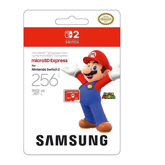 Samsung Scheda microSD Express 256 GB per Nintendo Switch 2, vista 2