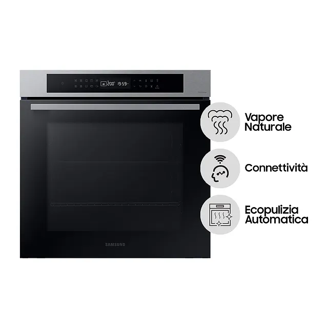 Samsung Forno da incasso 76 L NV7B4040VBS, vista 3