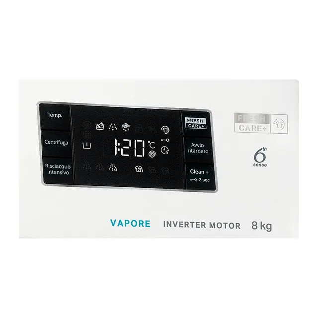 Whirlpool Lavatrice 8 kg FFB 848 BSV IT, vista 5