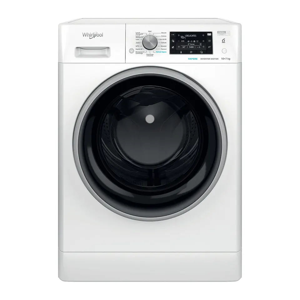 Whirlpool Lavasciuga FreshCare 10/7 kg FFWDD 107448 WBS IT